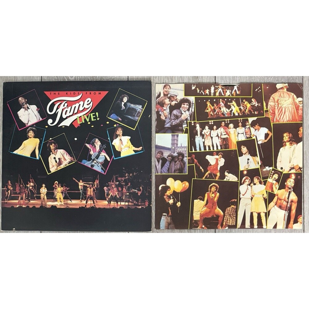 The Kids From Fame – Live! - 1983 RCA Victor AFL1 4674 Pop/Rock Vinyl LP Record
